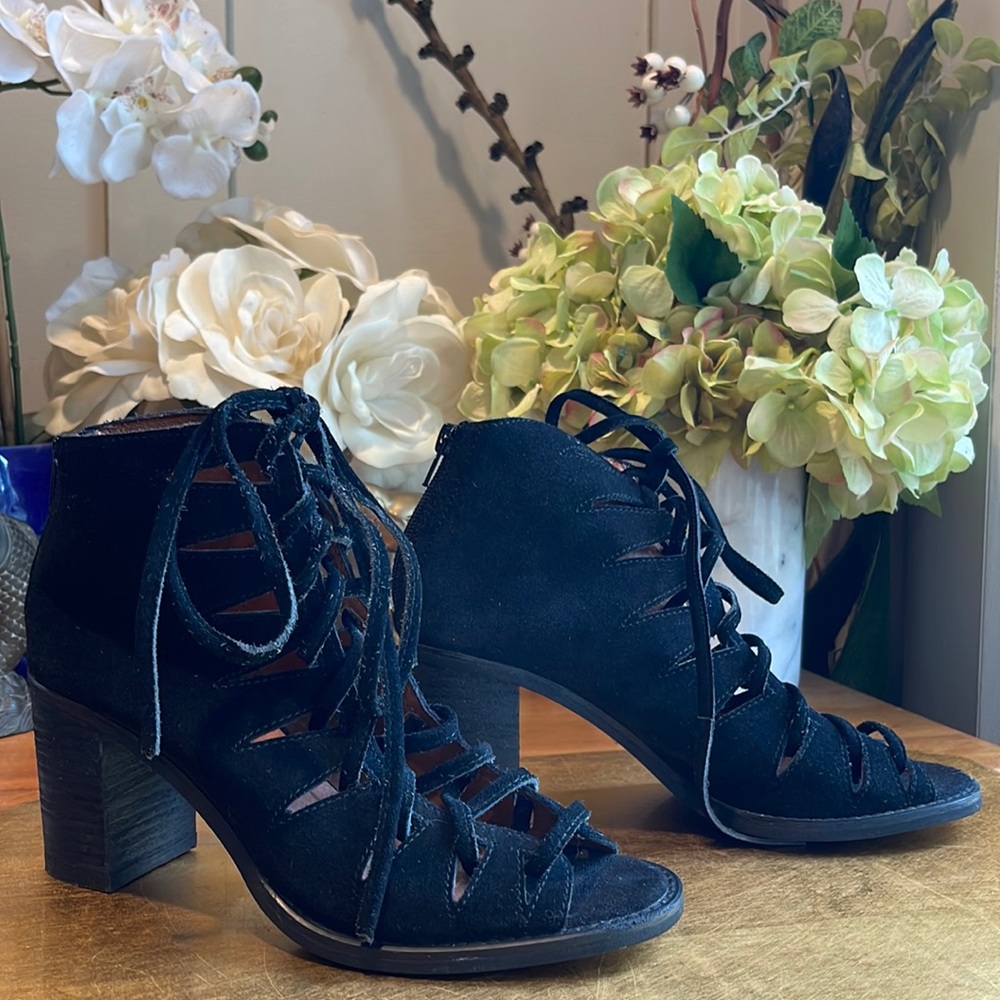 Jeffrey Campbell “Corwin” Suede Bootie / Lightly Worn! View 2